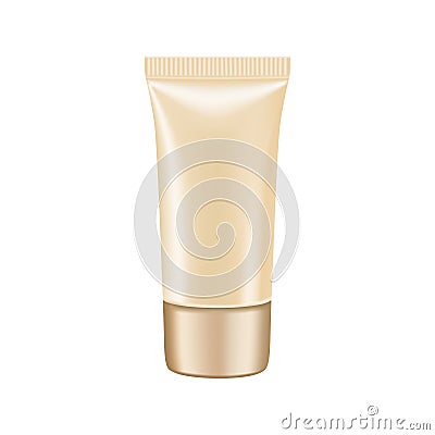 Mock up template bottles concealer for design. Vector Illustration