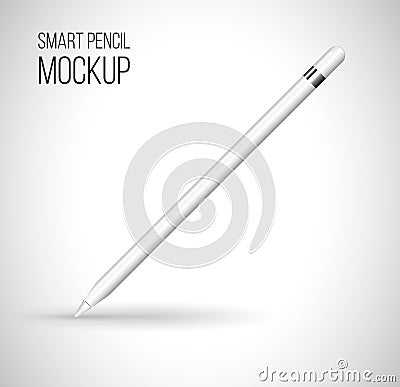 Mockup digital pencil. Vector Illustration