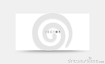 Mockup of a landscape-oriented magazine or catalogue. Blank sheet of paper. Element for advertising and promotional message. 3d Vector Illustration