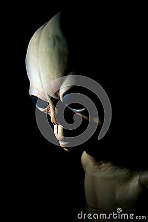 My Little Alien Stock Photo