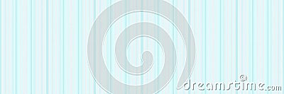 Model fabric pattern seamless, multicolored stripe background vector. Cotton textile texture lines vertical in light cyan and Vector Illustration