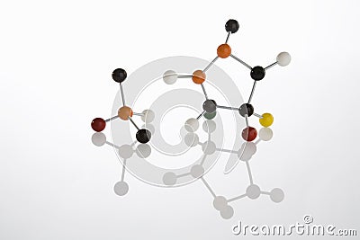 Model molecules Stock Photo