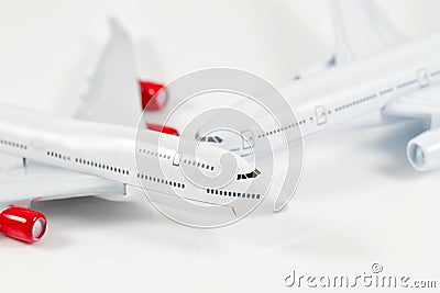 Model passenger aircraft Stock Photo