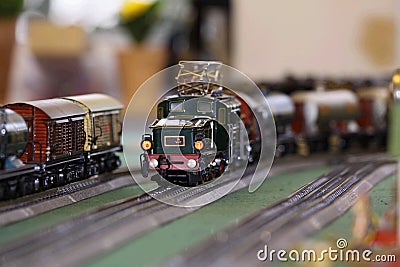 Model railway Stock Photo