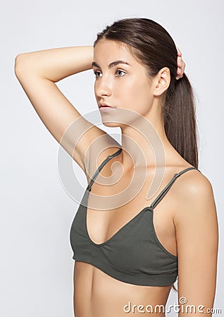 Model tests Stock Photo