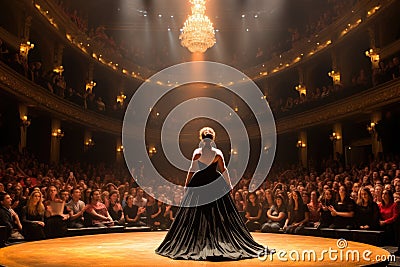 A model walks the runway at the 2013 Victoria's Secret Fashion Show at Lexington Avenue Armory in New York City, An opera Stock Photo