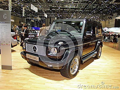 Mercedes Benz G 55 AMG Kompressor Editorial Stock Photo