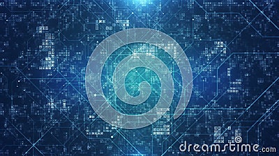 Modello di sfondo della progettazione dell'interfaccia digitale Le tecnologie digitali futuristiche sono un retroterra astratto s royalty illustrazione gratis Modello di sfondo della progettazione dell'interfaccia digitale Le tecnologie digitali futuristiche sono un retroterra astratto s royalty illustrazione gratis