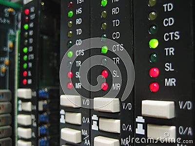 Modems. Stock Photo