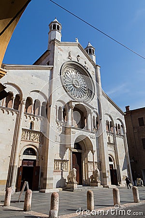 Modena, Cathedral Stock Photo