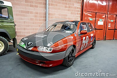 Modena, Italy - 2021 07 04:Motor Valley Fest car meeeting Alfa Romeo 147 Editorial Stock Photo