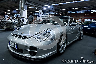 Modena, Italy - 2021 07 04:Motor Valley Fest car meeeting Porsche gt Editorial Stock Photo