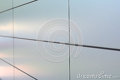 Abstract archicture blur from office window Stock Photo