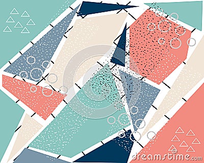 Modern abstract color geometric Vector background EPS10 Vector Illustration