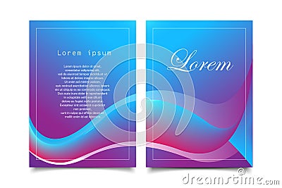 Modern abstract covers Vector Illustration