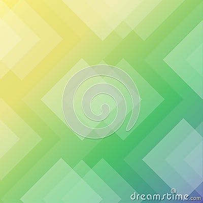 Modern abstract geometric background yellow green blue rhombus background Stock Photo