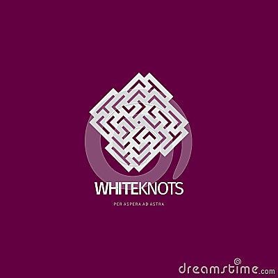 Modern abstract logo or element design. Best for identity and logotypes. Vector Illustration