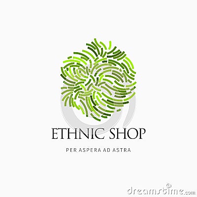 Modern abstract vector logo or element design. Best for identity and logotypes. Simple shape. Vector Illustration