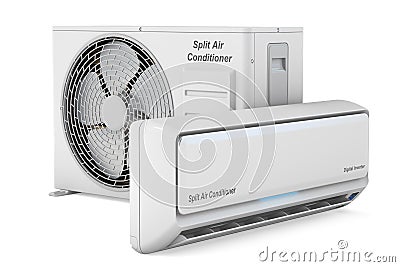 Modern air conditioner system Stock Photo