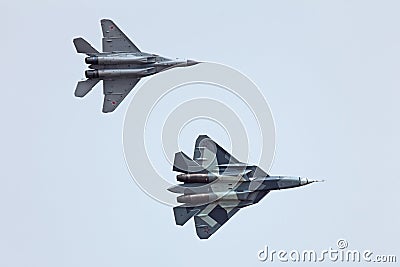 Modern aircraft Editorial Stock Photo