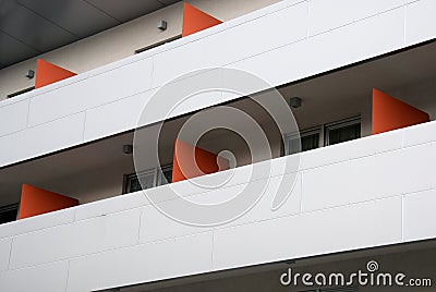 Modern apartments Stock Photo