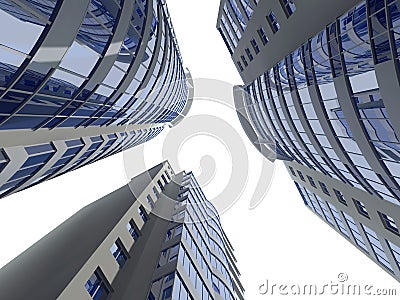 Modern architecture Stock Photo