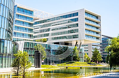 Modern architecture buildings in Austria Europe Stock Photo