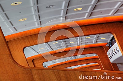 Modern Architecture Detail Editorial Stock Photo