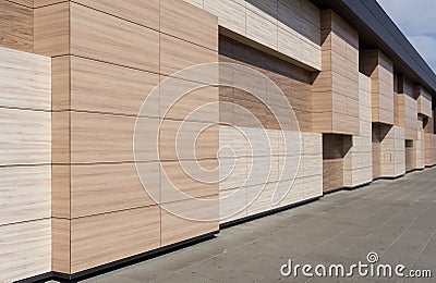 Modern architecture facade detail Stock Photo