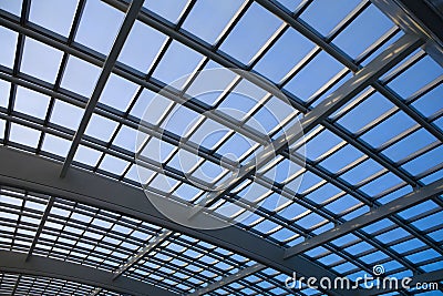 Modern Architecture glass dome Stock Photo