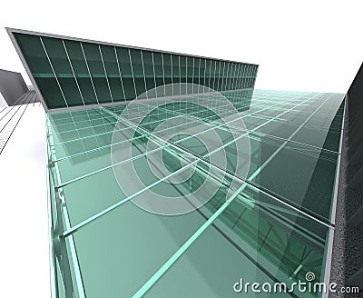 Modern architecture house Stock Photo