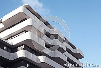 Modern architecture of newly builded areas in Amsterdam Stock Photo