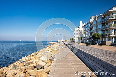 Modern Architecture in Vastra Hamnen, Malmo, Sweden. Editorial Stock Photo