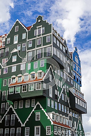 Modern architecture in Zaandam - Netherlands Stock Photo