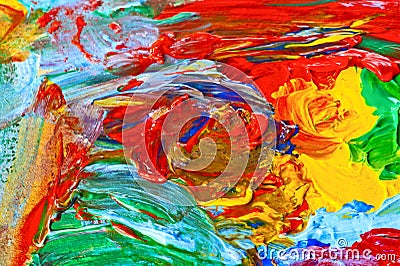 Modern art, abstract painting Stock Photo