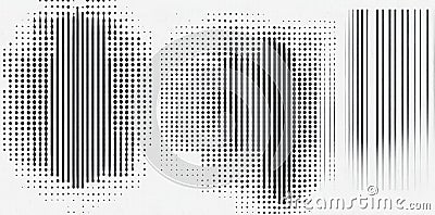 Modern background featuring a dotwork pattern with black noise stipple dots. Abstract noise dotwork pattern resembling a Stock Photo