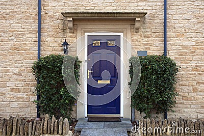 Front door Stock Photo