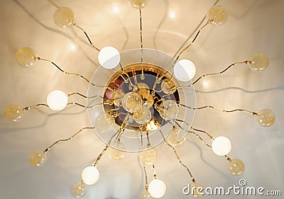 Modern LED light lamp Stock Photo