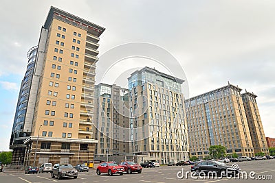 Modern building business centre. Editorial Stock Photo