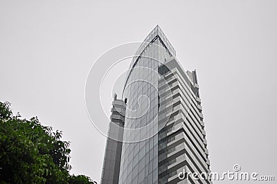 Modern building crown Stock Photo