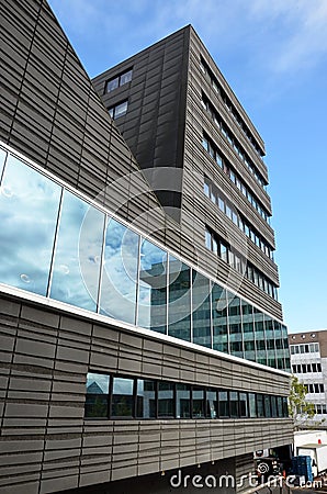 Modern building in Holland Editorial Stock Photo