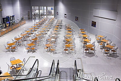 Modern building interior Stock Photo