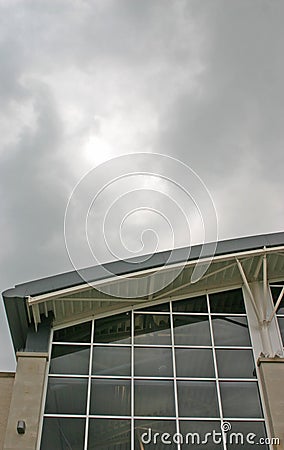 Modern Building in Kendal Cumbria Stock Photo
