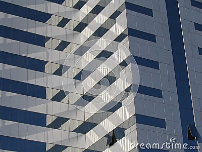 Modern Building - Porto Alegre - Brasil Stock Photo