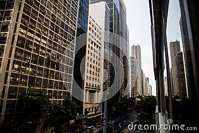 Modern buildings of downtown Rio De Janeiro Brazil Editorial Stock Photo