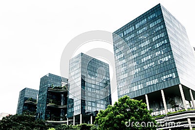 Modern buildings Stock Photo