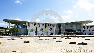 Modern buildings in Hospitalet de Llobregat Editorial Stock Photo