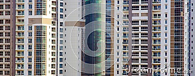 Modern buildings or real estate appartments Stock Photo