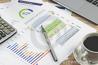 Modern business intelligence Stock Photo