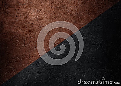 Modern cement textured background brown and black Stock Photo